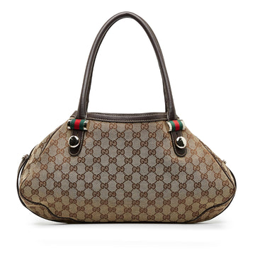 Gucci GG Canvas Match Ball Tote Bag (SHG-7POLzm)