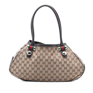 Gucci GG Canvas Match Ball Tote