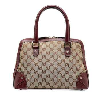 Gucci GG Canvas Nailhead Handbag (SHG-CKf7Dk)