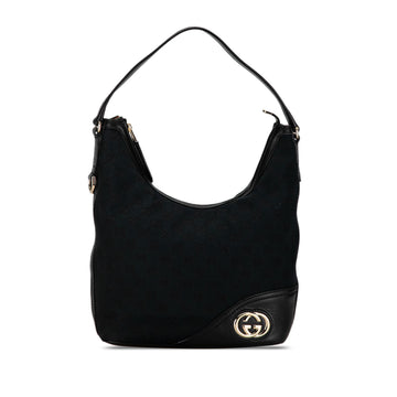 Gucci GG Canvas New Britt Shoulder Bag (SHG-qGmcfc)
