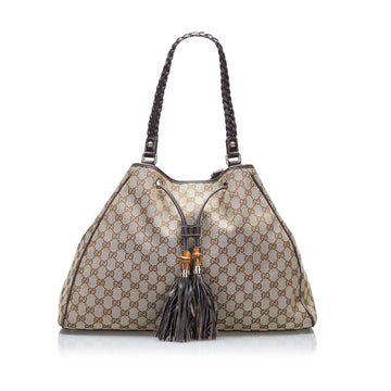 Gucci GG Canvas Peggy Tote (SHG-WItI8D)