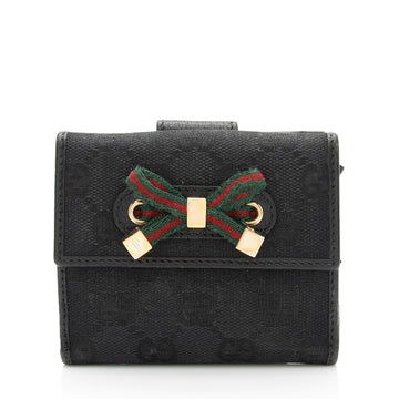 Gucci GG Canvas Princy Compact Wallet (SHF-aagjxb)