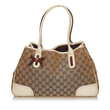 Gucci GG Canvas Princy Tote Bag (SHG-29435)