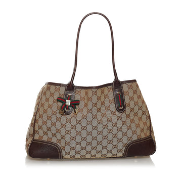 Gucci GG Canvas Princy Tote Bag (SHG-30396)