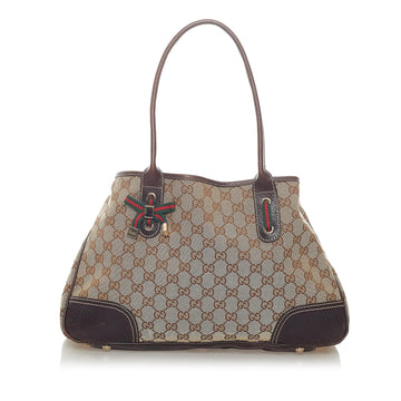 Gucci GG Canvas Princy Tote Bag (SHG-32390)