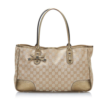 Gucci GG Canvas Princy Tote (SHG-37188)