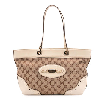 Gucci GG Canvas Punch Tote