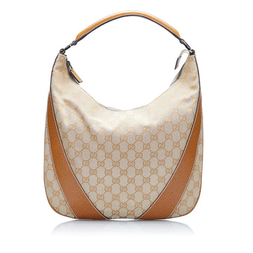 Gucci GG Canvas Shoulder Bag (SHG-hIEcEn)
