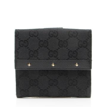 Gucci GG Canvas Studded French Wallet