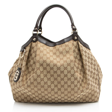 Gucci GG Canvas Sukey Large Tote
