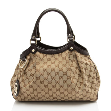 Gucci GG Canvas Sukey Medium Tote