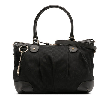 Gucci GG Canvas Sukey Satchel