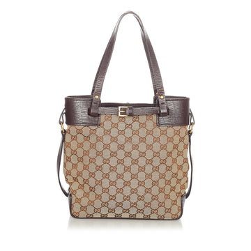 Gucci GG Canvas Tote Bag (SHG-34024)