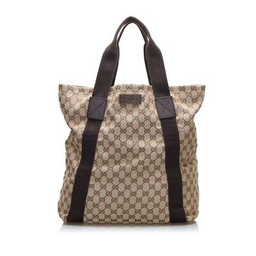 Gucci GG Canvas Tote (SHG-hp6jRB)