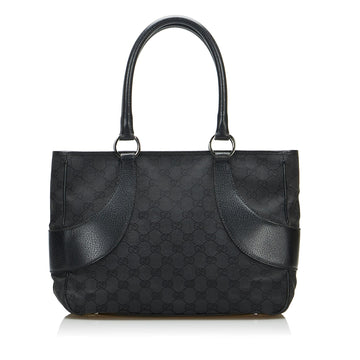 Gucci GG Canvas Tote (SHG-JFwITP)