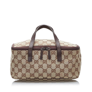 Gucci GG Canvas Vanity Bag (SHG-37937)