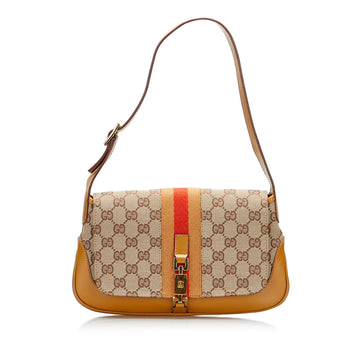 Gucci GG Canvas Web Jackie (SHG-WmSJeG)