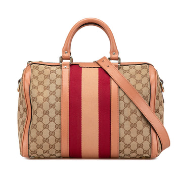 Gucci GG Canvas Web Joy Boston Bag