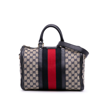 Gucci GG Canvas Web Joy Boston Bag