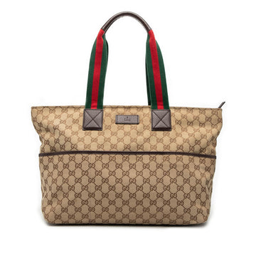 Gucci GG Canvas Web Tote