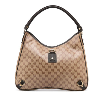 Gucci GG Crystal Abbey D-Ring Shoulder Bag (SHG-OyA3NC)