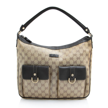Gucci GG Crystal Abbey Pocket Hobo