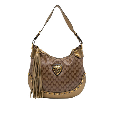 Gucci GG Crystal Babouska Heart (SHG-cylFYH)