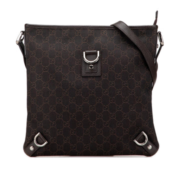 Gucci GG Denim Abbey D Ring Crossbody