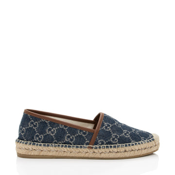 Gucci GG Denim Espadrilles - Size 9 / 39 (SHF-MZe4FJ)