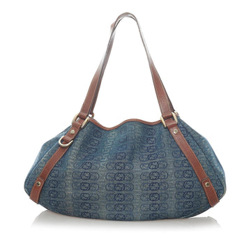 Gucci GG Denim Pelham Tote Bag (SHG-30857)