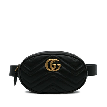 Gucci GG Marmont Matelasse Belt Bag (SHG-AvFlKx)
