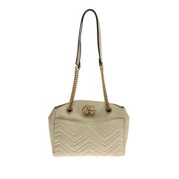 Gucci GG Marmont Matelasse Chain Tote (SHG-iMHDhJ)