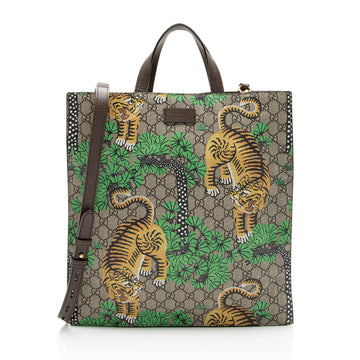 Gucci GG Supreme Bengal Tiger Tote - FINAL SALE