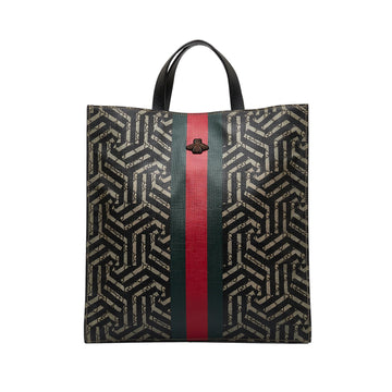 Gucci GG Supreme Caleido Web Tote Bag (SHG-BvZdHT)
