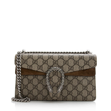 Gucci GG Supreme Crystal Dionysus Small Shoulder Bag (SHF-21922)