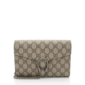 Gucci GG Supreme Dionysus Chain Wallet