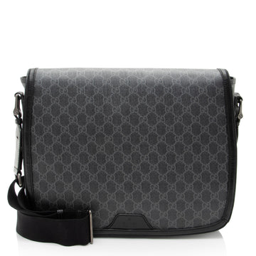Gucci GG Supreme Large Flap Messenger