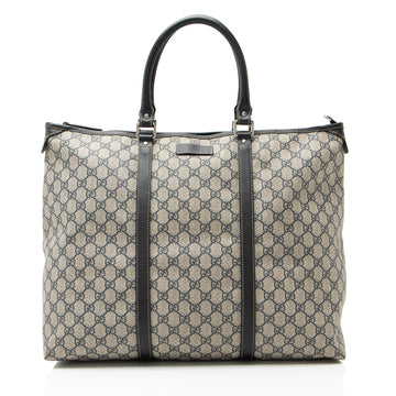 Gucci GG Supreme Joy Large Zip Tote