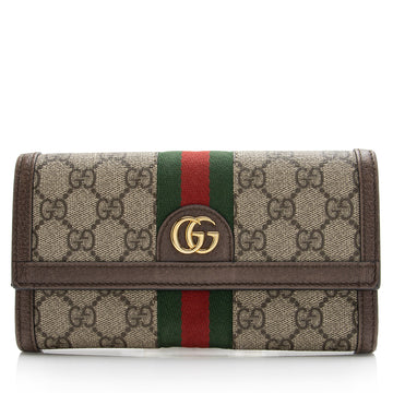 Gucci GG Supreme Ophidia Continental Wallet (SHF-23546)