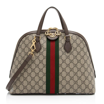 Gucci GG Supreme Ophidia Dome Satchel (SHF-23044)