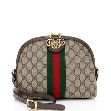 Gucci GG Supreme Ophidia Dome Small Shoulder Bag