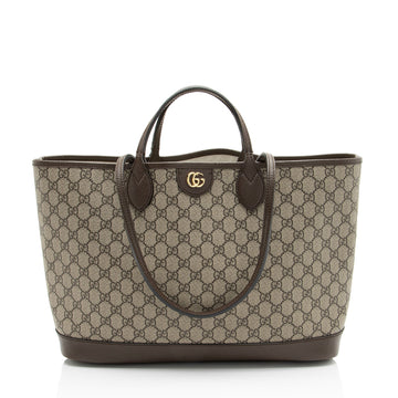 Gucci GG Supreme Ophidia E/W Medium Tote