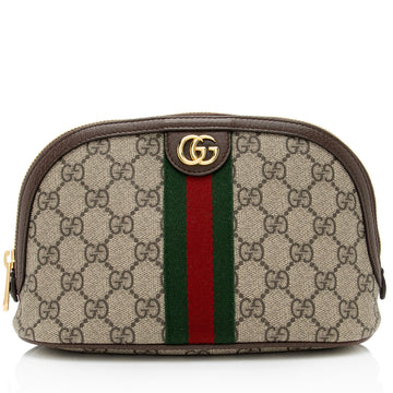 Gucci GG Supreme Ophidia Large Cosmetic Case (SHF-9i1FhG)