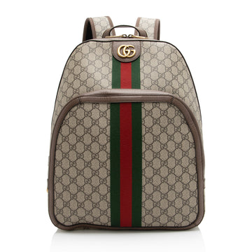 Gucci GG Supreme Ophidia Medium Backpack (SHF-MS84y9)