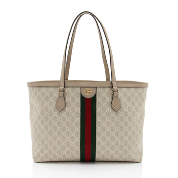 Gucci GG Supreme Ophidia Medium Shopping Tote (SHF-BYTaJV)