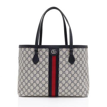 Gucci GG Supreme Ophidia Medium Shopping Tote (SHF-oWa7Rz)