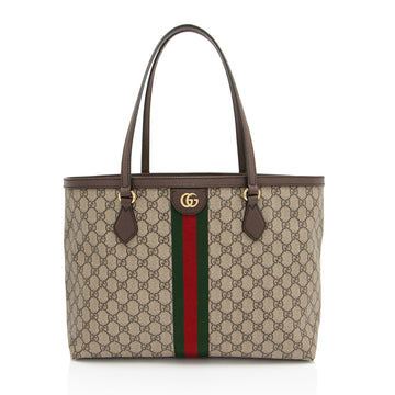 Gucci GG Supreme Ophidia Medium Shopping Tote (SHF-QGRBIz)