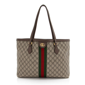 Gucci GG Supreme Ophidia Medium Shopping Tote (SHF-Gxh45E)