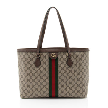 Gucci GG Supreme Ophidia Medium Shopping Tote (SHF-ucf6um)