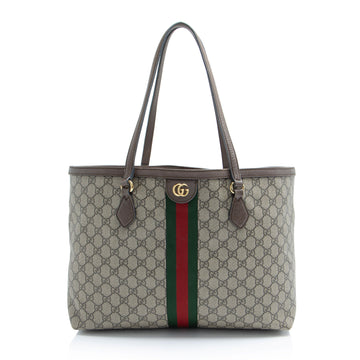 Gucci GG Supreme Ophidia Medium Shopping Tote